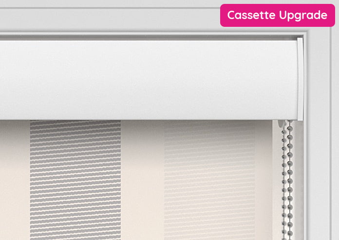 Cowes Stripe (Blackout), Grey Mist - Roller Blind - Image 8